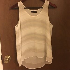 CK Desert Stripe Hi-Low Top